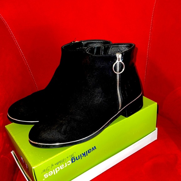 Primark Shoes - PRIMARK WOMEN’S BLACK SUEDE BOOTS